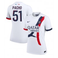 Dres Paris Saint-Germain Willian Pacho #51 Preč pre Ženy 2024-25 Krátky Rukáv